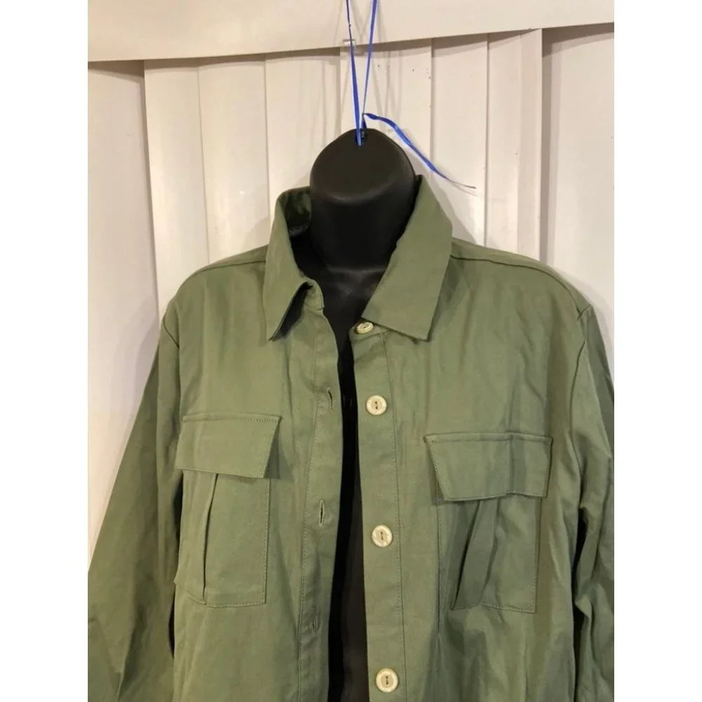 Jacket sweater cardigan green coat new boho - Picture 9 of 12